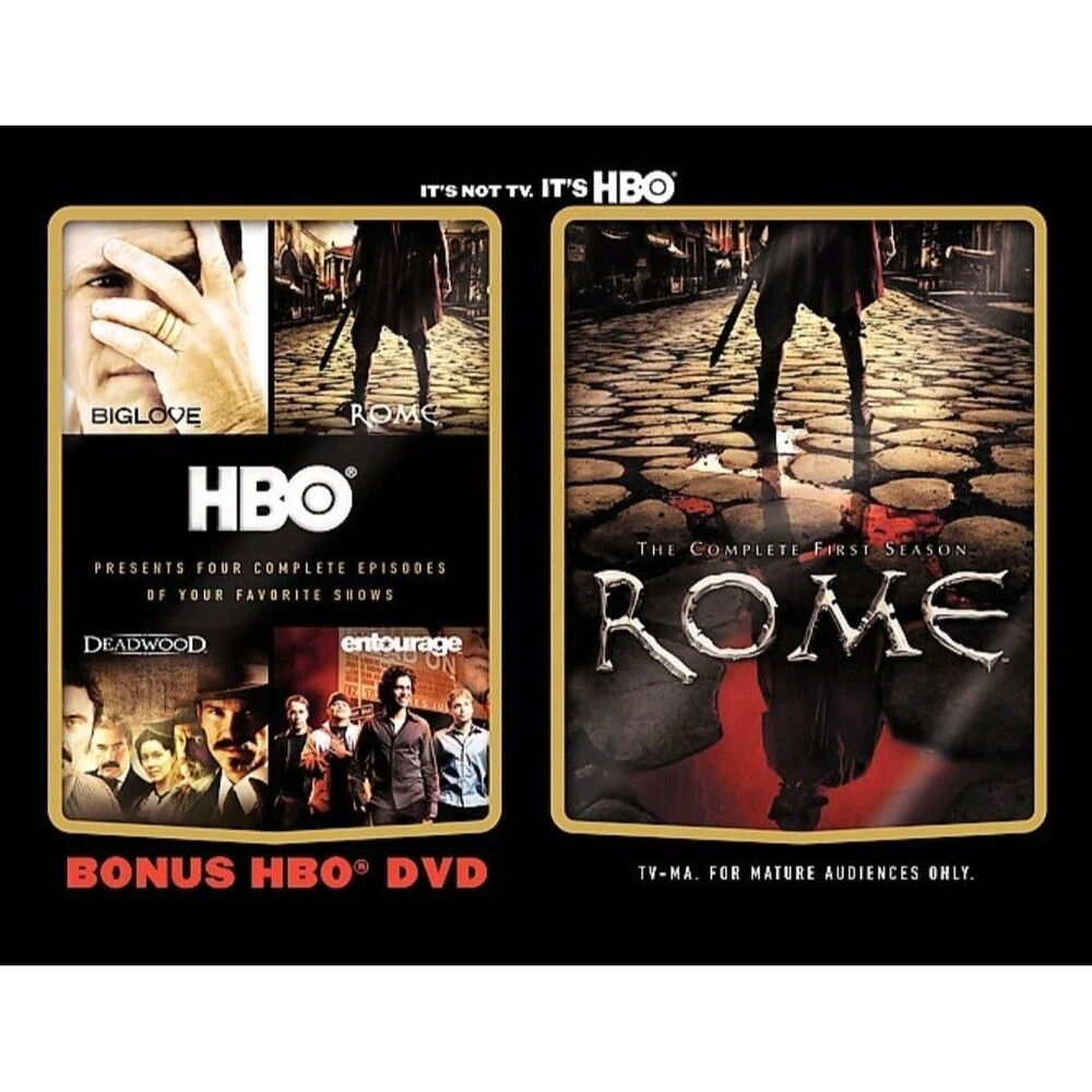Rome - The Complete First Season (DVD, 2006, 6-Disc Set, Gift Box Includes Bonus